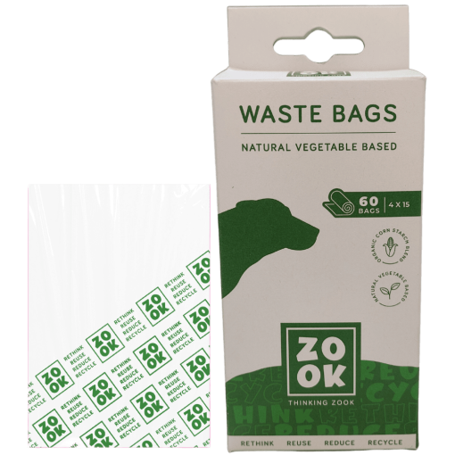 Zook sacos para excrementos de base vegetal