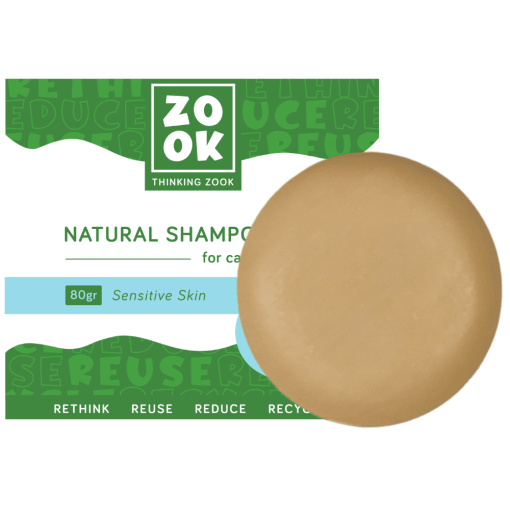 Zook champô sólido natural para cães e gatos - Pele sensível