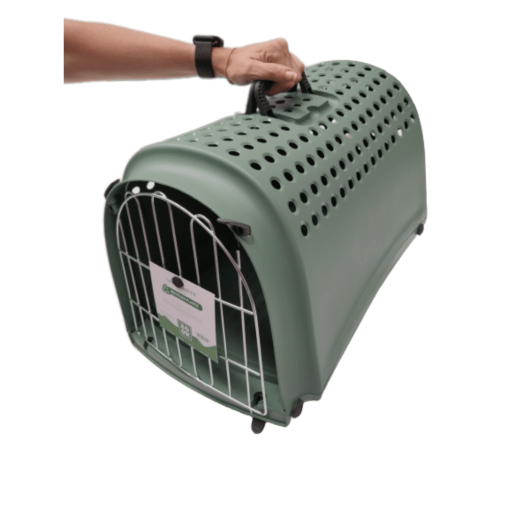 Zook Transportadora de plástico reciclado para gatos e cães pequenos - Image 2