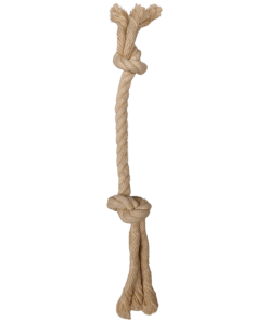 Zook brinquedo para cão corda com 2 nós