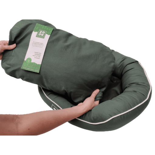 Zook cama para cão oval - Grass - Image 2