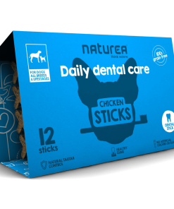 Naturea Snacks Dentários Daily Care de Frango para Cães