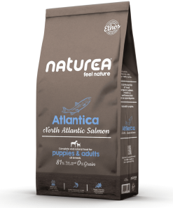 Naturea Ethos Atlantica - Ração Seca para Cão Adulto e Cachorro - Salmão Atlântico Norte