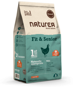 Naturea Elements Fit & Senior - Ração Seca para Cão Sénior para Controlo do Peso - Frango