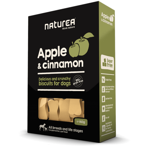 Naturea Biscoitos de Maçã e Canela para Cão