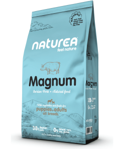 Naturea Naturals Magnum - Ração Seca para Cão Adulto e Cachorro - Porco Ibérico