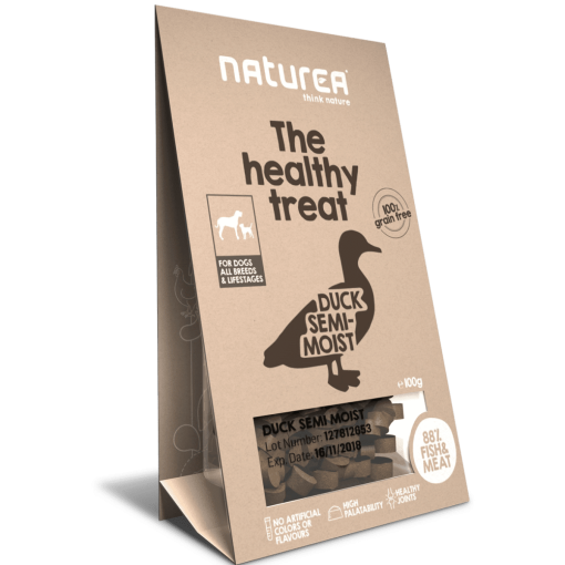 Naturea Treats - Snacks de Pato Semi-Húmidos para Cão