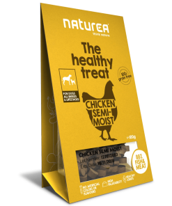 Naturea Treats - Snacks de Frango Semi-Húmidos para Cão