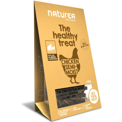 Naturea Treats - Snacks de Frango para Gato