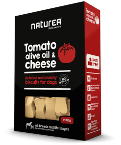 Naturea Biscoitos de Tomate, Azeite e Queijo para Cão
