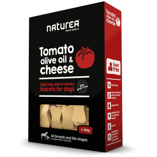 Naturea Biscoitos de Tomate, Azeite e Queijo para Cão