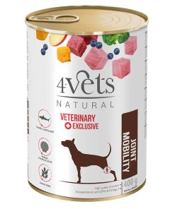 4Vets Dog Joint Mobility Veterinary Diet - Alimento em Patê para Cão com Redução da Mobilidade