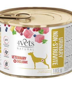 4Vets Dog Urinary Veterinary Diet - Alimento em Patê para Cão com Distúrbios Urinários - Estruvite