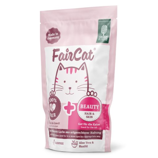 Green Petfood FairCat Beauty - Alimento em patê para gato adulto para a saúde da pele e do pelo