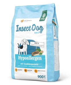 Green Petfood InsectDog Hypoallergen - Ração Seca Hipoalergénica para Cão Adulto - Inseto