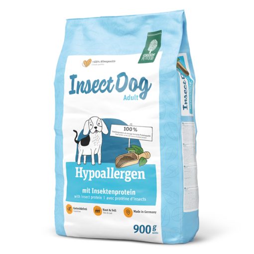 Green Petfood InsectDog Hypoallergen - Ração Seca Hipoalergénica para Cão Adulto - Inseto