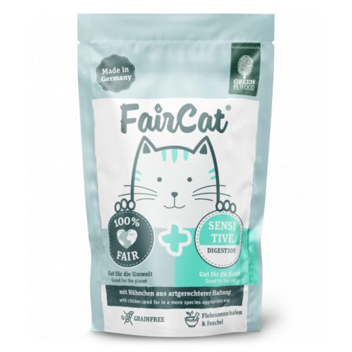 Green Petfood FairCat Sensitive - Alimento em patê para gato adulto com sensibilidade digestiva