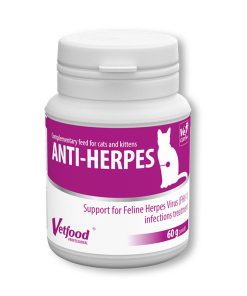 Anti Herpes - Suplemento para Prevenção de Herpes em Gatos