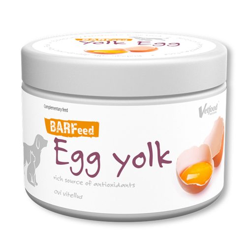 Suplemento de Gema de Ovo Barfeed Vetfood para Cães e Gatos 140 GR