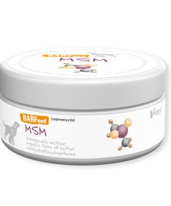 Suplemento de Metilsulfonilmetano (MSM) Barfeed Vetfood para Cães e Gatos 150 GR