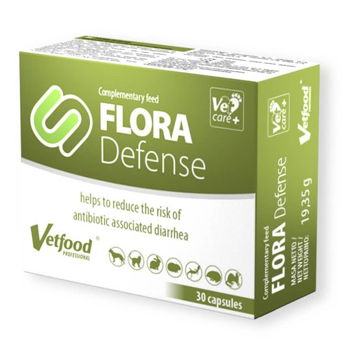Flora Defense - Suporte Intestinal para Cães Médios e Grandes