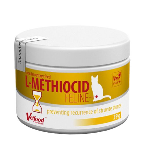 L-Methiocid Feline - Suplemento para o Suporte do Sistema Urinário para Gato