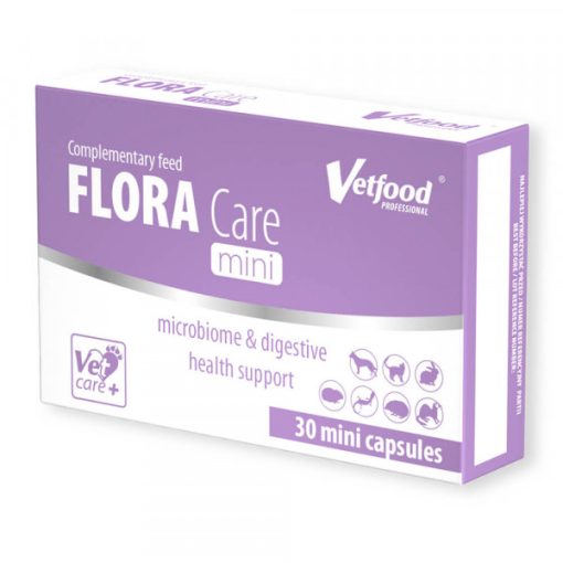 Flora Care Mini - Suporte e Equilíbrio Intestinal para Animais de Pequeno Porte