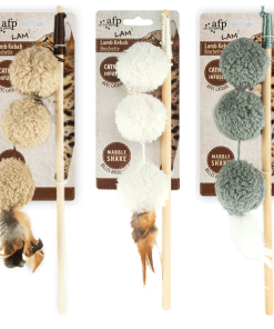 All for Paws Brinquedo Gato Cana com Bolas Lamb