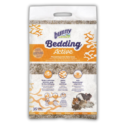 Bunny Bedding Active - Leito natural para Roedores 12,5 L