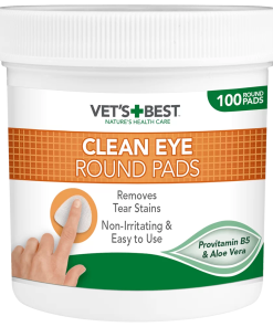 Vet’s+Best Toalhitas para Limpeza de Manchas Lacrimais -100 Units