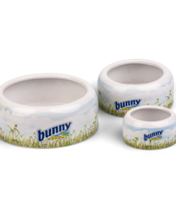 Bunny Comedouro/Bebedouro de Cerâmica