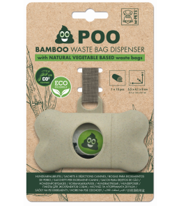 M-Pets Dispensador Sacos Excrementos Poo Bamboo