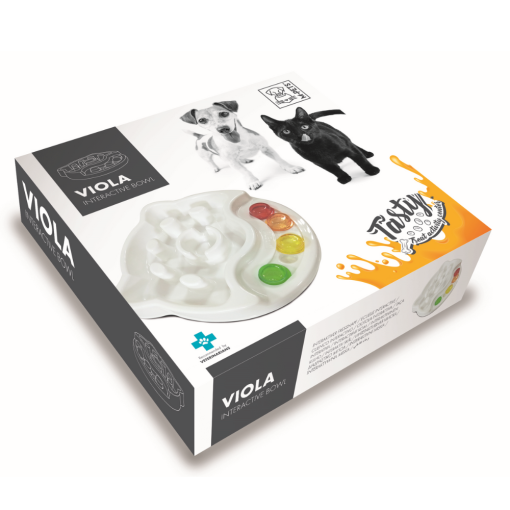 M-Pets Comedouro Interativo Tasty - Viola