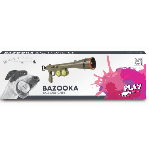 M-Pets Brinquedo Cão Bazooka Ball Launcher