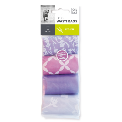 M-Pets Sacos Excrementos Lavanda