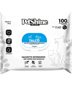 Petshine Toalhitas com fragrância Talco - Pack Económico 100 UND