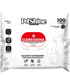 Petshine Toalhitas com Clorexidina - Pack Económico 100 UND