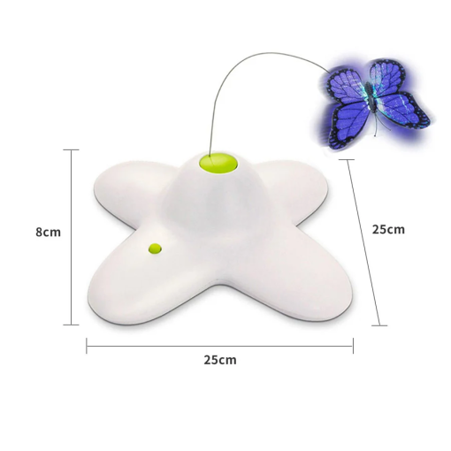 All for Paws Brinquedo Interativo Gato com Borboleta Flutter Bug - Image 3