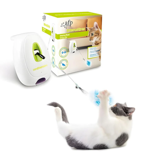All for Paws Brinquedo Interativo Gato Jumping Wand - Image 2