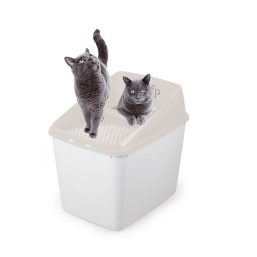 All for Paws WC/ Sanitário Gato Go Fresh - No Mess - Bege - Image 2