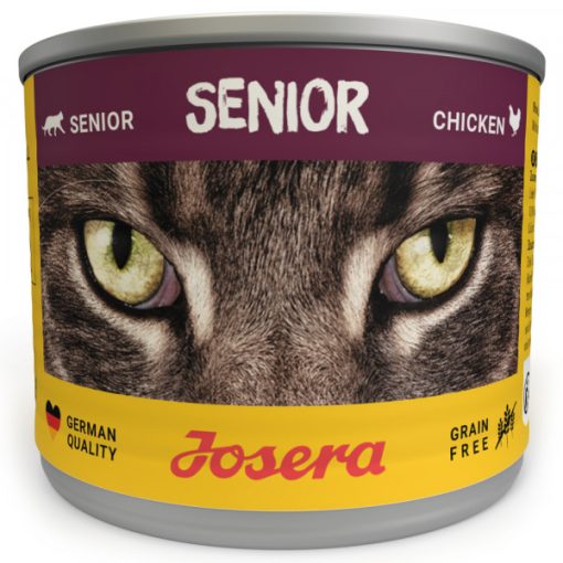 Josera alimento em patê para gato sénior de frango.