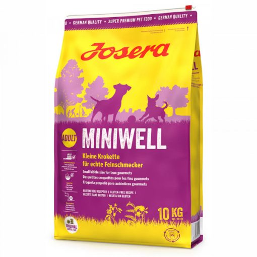 Josera Mini Well é uma ração seca para cão adulto mini, formulado à base de carne de aves, e garante uma elevada digestibilidade e tolerância.