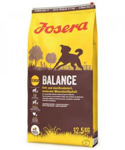Josera Balance é uma ração seca, formulada para cão em idade sénior. Contém teor reduzido de proteínas e gordura, ajudando a evitar o excesso de peso.