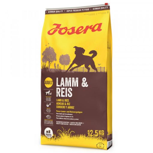 Josera Borrego e Arroz é uma ração seca para cão adulto que tem o borrego como única fonte de proteína animal. Uma dieta mais leve, para cães com necessidades energéticas normais ou inferiores.