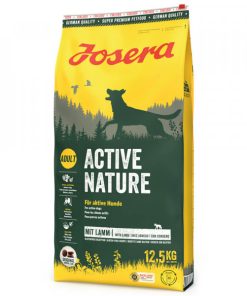 Josera Active Nature é uma ração seca para cão adulto com aves e borrego. Aconselhada para cães ativos, fornecendo toda a energia de que necessitam.