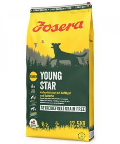 Josera Young Star é uma ração seca para cachorros a partir das 8 semanas de idade. Contém ingredientes saboroso e nutritivos para um bom desenvolvimento.