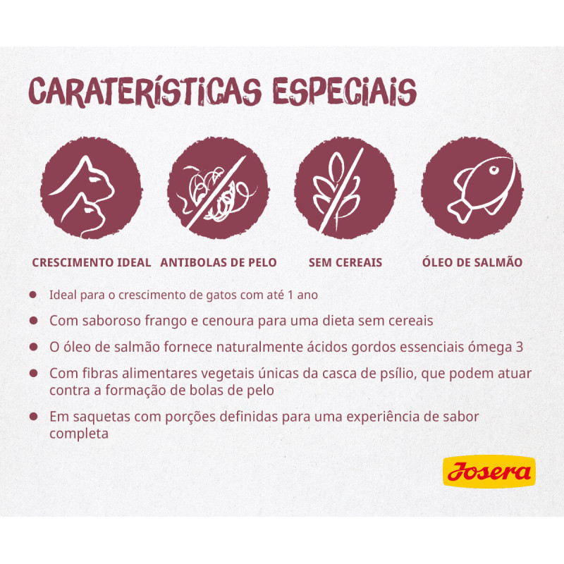 Josera Alimento em Patê para Gatinho - Frango e Cenoura 85GR - Image 3