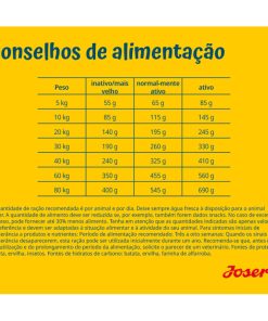 Josera Hypoallergenic é uma ração seca para cão adulto com alergias / sensíveis. Uma receita sem cereais, com uma só fonte de proteínas: o inseto.