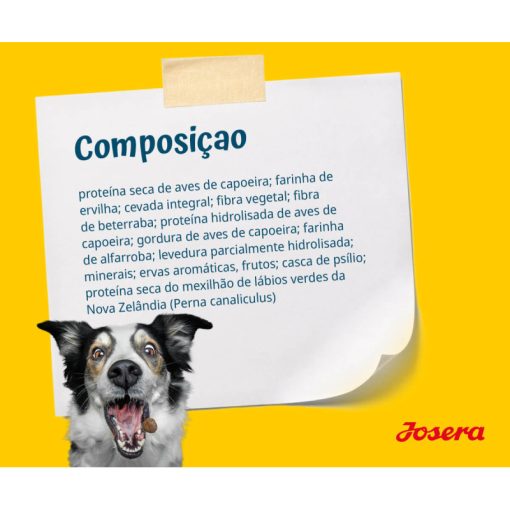 Josera Light & Vital é uma ração seca completa para cão adulto para controlo de peso, com baixo teor de gordura e elevado teor de fibras.