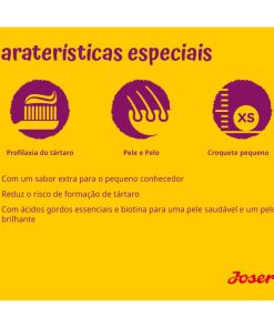 Josera Mini Well é uma ração seca para cão adulto mini, formulado à base de carne de aves, e garante uma elevada digestibilidade e tolerância.